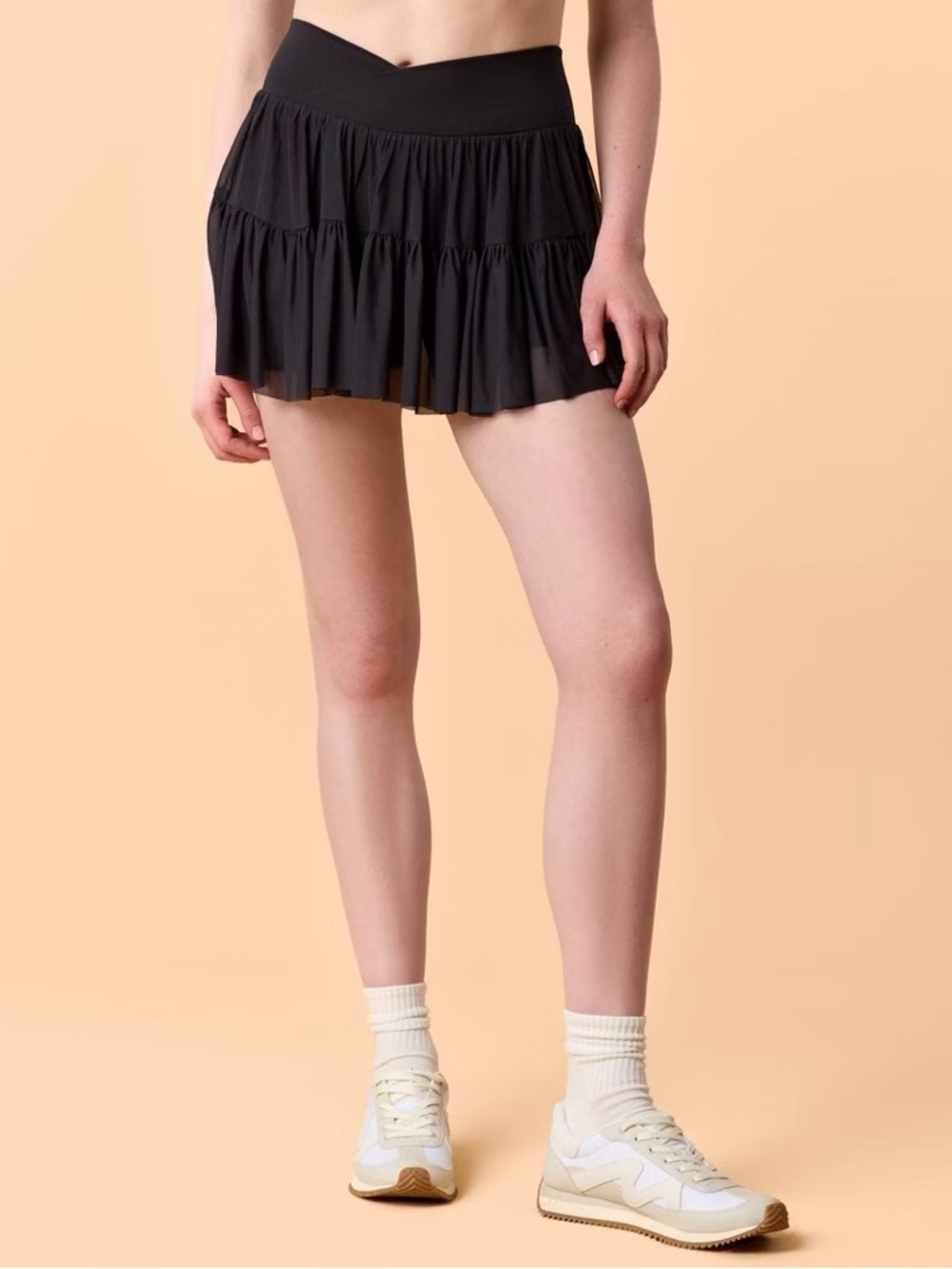 Blogilates Black Tiered Ballet Skirt Medium